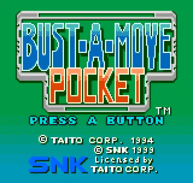 Image n° 1 - screenshots  : Bust-A-Move Pocket